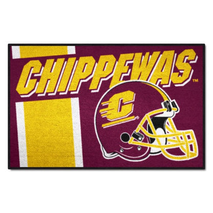 Central Michigan Chippewas Uniform Starter Rug / Mat by Fanmats