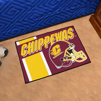 Central Michigan Chippewas Uniform Starter Rug / Mat by Fanmats