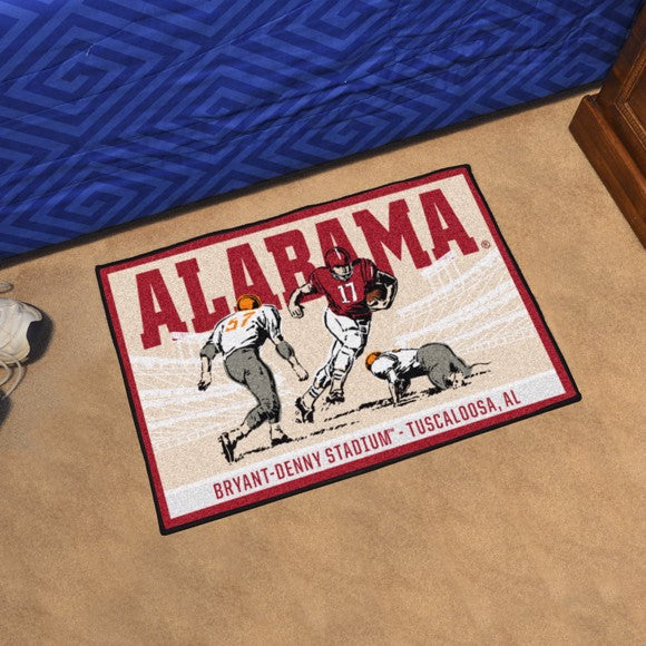 Alabama Crimson Tide Ticket Starter Mat / Rug by Fanmats