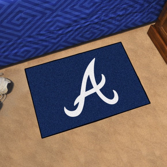 Atlanta Braves Logo Starter Rug / Mat by Fanmats