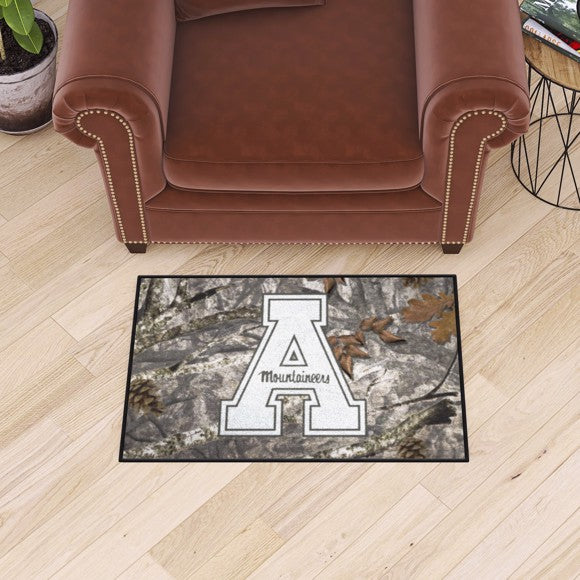 Appalachian State Mountaineers Camouflage Starter Rug / Mat  by Fanmats