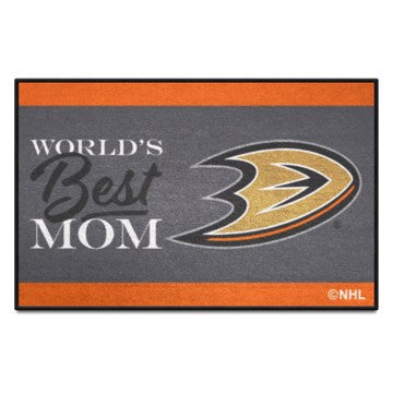 Anaheim Ducks World's Best Mom Starter Rug / Mat  by Fanmats