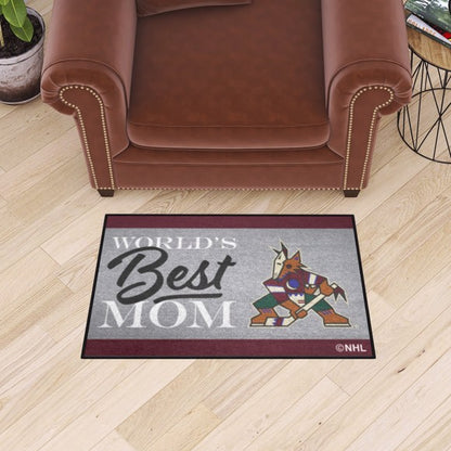 Arizona State Sun Devils Worlds Best Mom Starter Rug / Mat by Fanmats