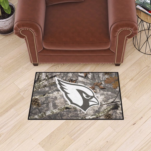 Arizona Cardinals Camouflage Starter Rug / Mat  by Fanmats