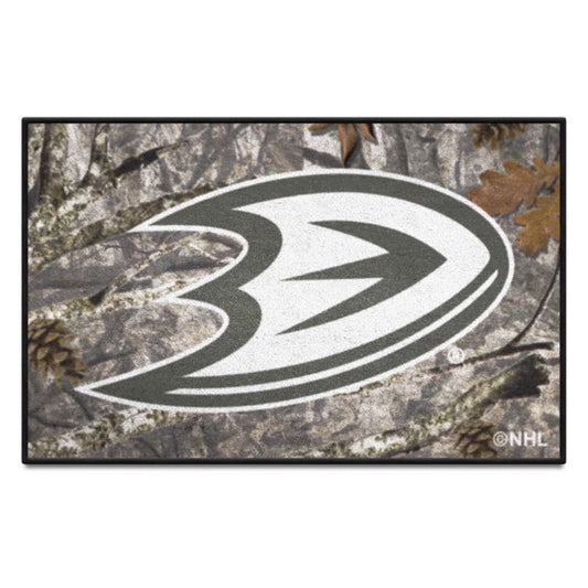 Anaheim Ducks Camouflage Starter Rug / Mat  by Fanmats