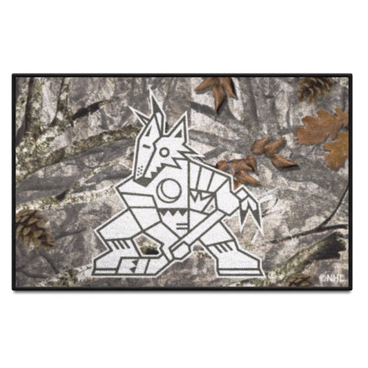 Arizona Coyotes Camouflage Starter Rug / Mat by Fanmats