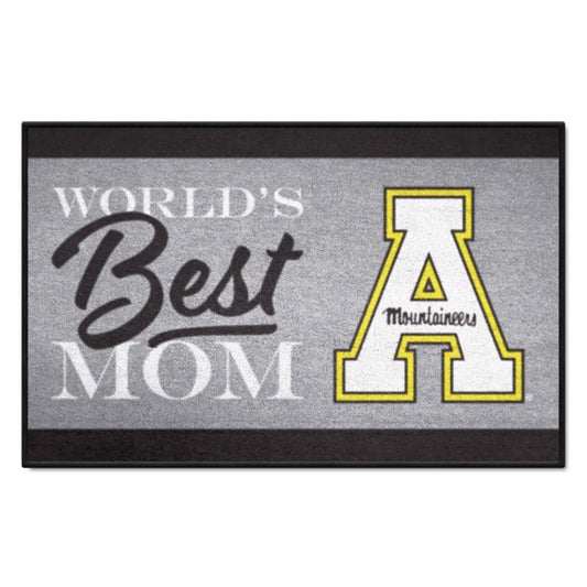 Appalachian State Mountaineers Worlds Best Mom Starter Rug / Mat  by Fanmats