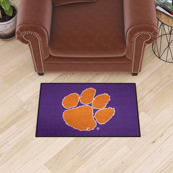 Clemson Tigers Logo Starter Rug / Mat by Fanmats