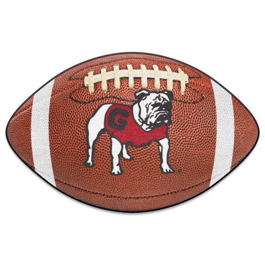 Georgia (UGA) Bulldogs Alternate Logo Football Rug / Mat by Fanmats
