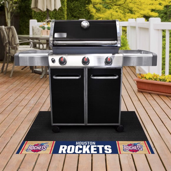 Houston Rockets Retro Grill Mat by Fanmats