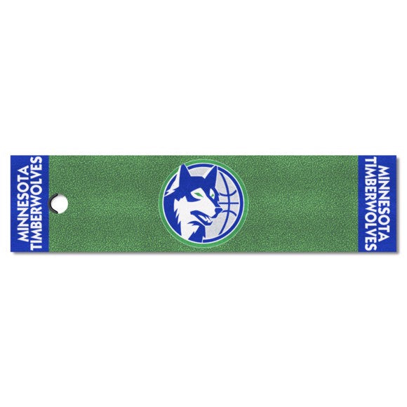 Minnesota Timberwolves Green Retro Putting Mat by Fanmats