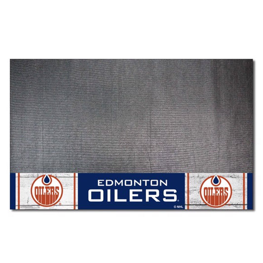 Edmonton Oilers Retro Grill Mat by Fanmats