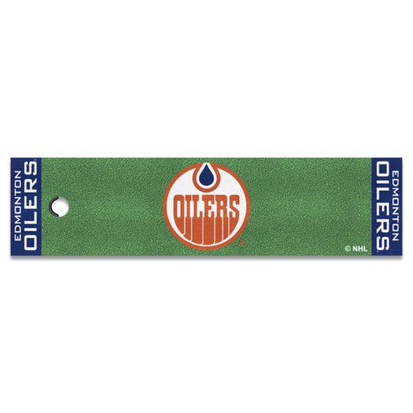 Edmonton Oilers Green Putting Mat by Fanmats