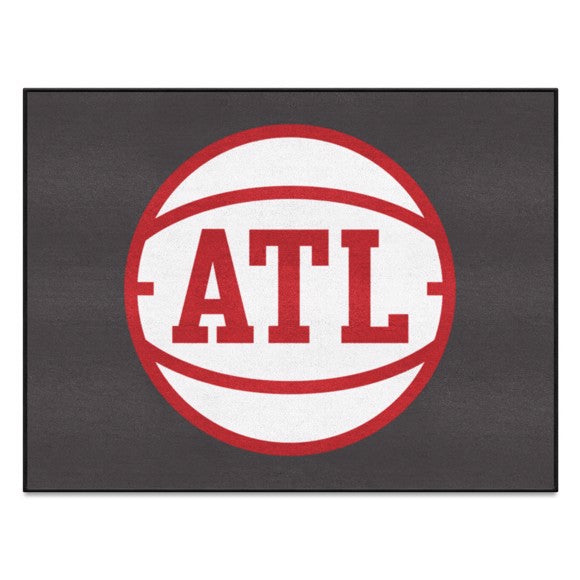 Atlanta Hawks Gray All Star Rug / Mat by Fanmats