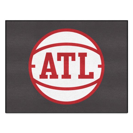 Atlanta Hawks Gray All Star Rug / Mat by Fanmats