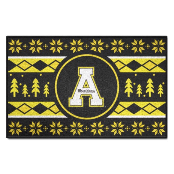 Appalachian State Mountaineers Holiday Sweater Starter Rug / Mat  by Fanmats