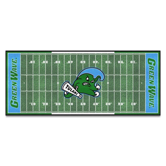 Tulane Green Wave Football Field Runner / Mat by Fanmats