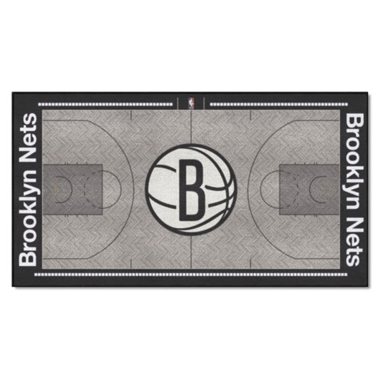Brooklyn Nets Large Court Runner / Mat by Fanmats