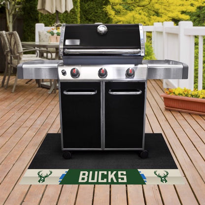 Milwaukee Bucks Vinyl Grill Mat by Fanmats