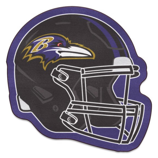 Baltimore Ravens 36" x 36" Mascot Helmet Mat by Fanmats