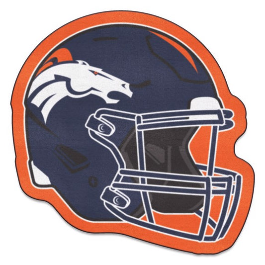 Denver Broncos 36" x 36" Mascot Helmet Mat by Fanmats