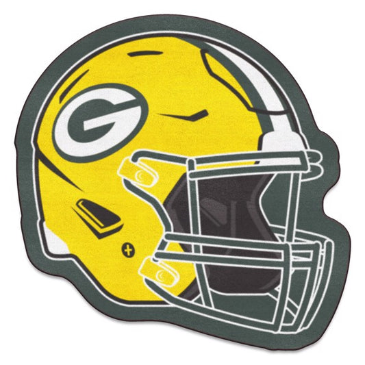 Green Bay Packers 36" x 36" Mascot Helmet Mat by Fanmats