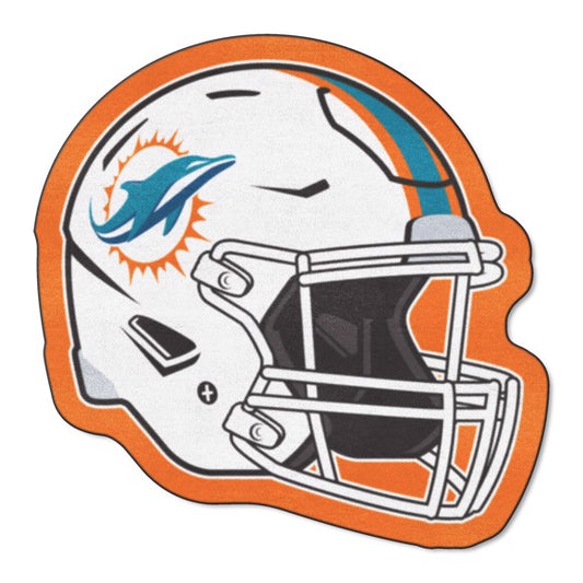 Miami Dolphins 36" x 36" Mascot Helmet Mat by Fanmats