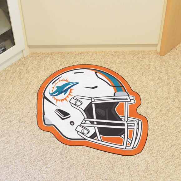 Miami Dolphins 36" x 36" Mascot Helmet Mat by Fanmats