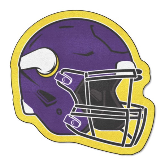 Minnesota Vikings 36" x 36" Mascot Helmet Mat by Fanmats