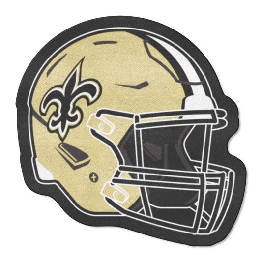 New Orleans Saints 36" x 36" Mascot Helmet Mat by Fanmats