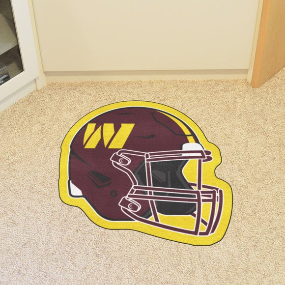 Washington Commanders 36" x 36" Mascot Helmet Mat by Fanmats