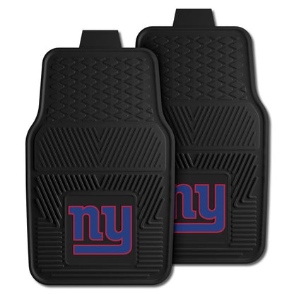 New York Giants 2-pc Vinyl Car Mat Set by Fanmats