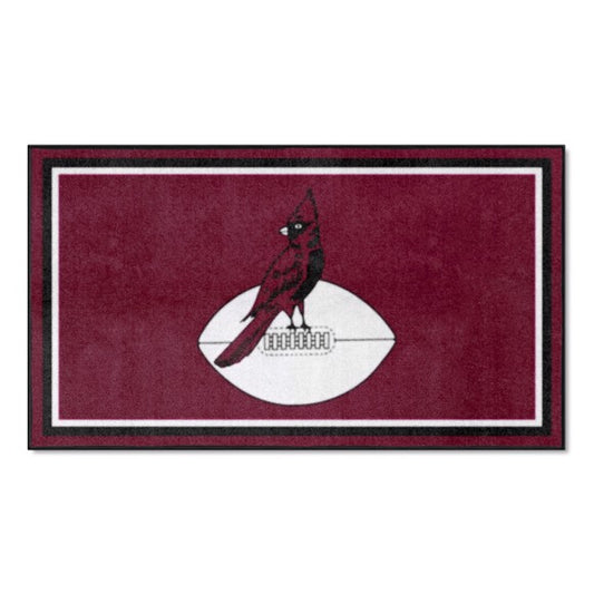 Arizona Cardinals 3ft. x 5ft. Plush Area Rug - Retro Collection by Fanmats