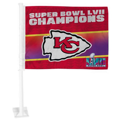 Kansas City Chiefs Super Bowl LVII Car Flag by Fanmats