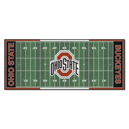 Ohio State Buckeyes Alternate Football Field Runner / Mat by Fanmats