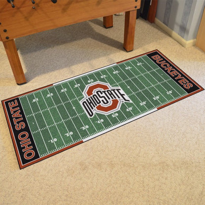 Ohio State Buckeyes Alternate Football Field Runner / Mat by Fanmats