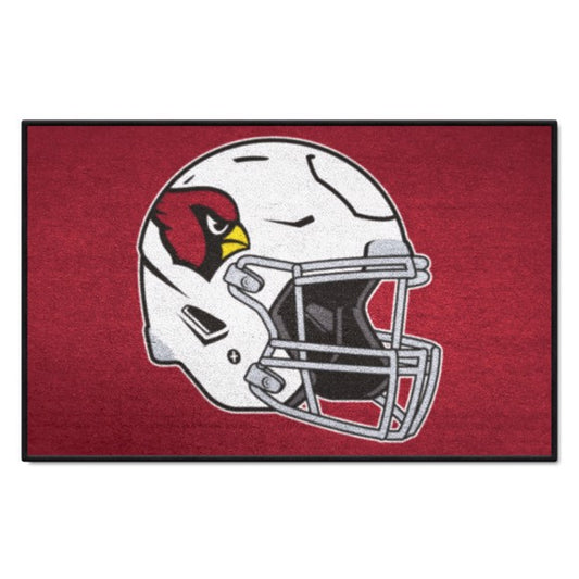 Arizona Cardinals Helmet Design Starter Rug / Mat  by Fanmats (Copy)