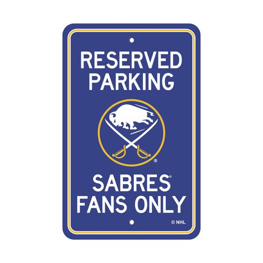 Buffalo Sabres 12" x 18" Reserved Parking Sign by Fanmats