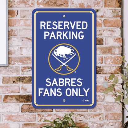 Buffalo Sabres 12" x 18" Reserved Parking Sign by Fanmats