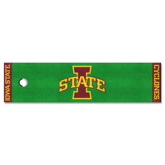 Iowa State Cyclones Green Putting Mat by Fanmats