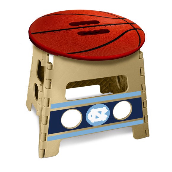 North Carolina Tar Heels Basketball Folding Step Stool by Fanmats