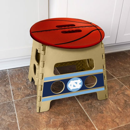 North Carolina Tar Heels Basketball Folding Step Stool by Fanmats