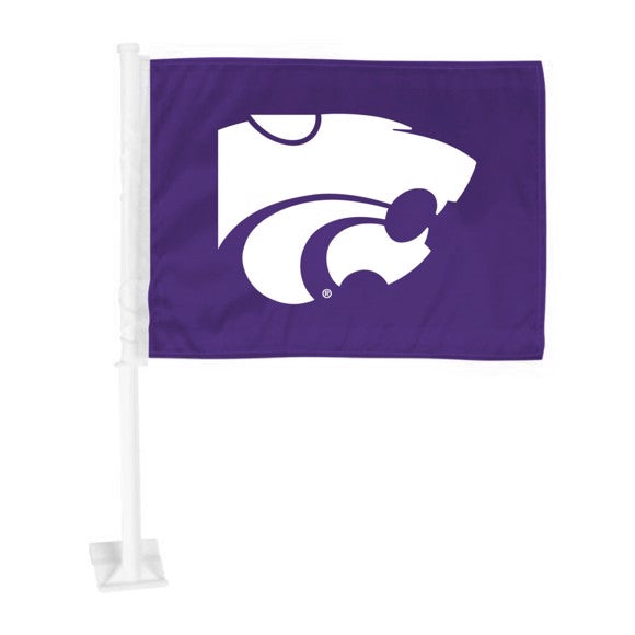 Kansas State Wildcats Logo Car Flag by Fanmats