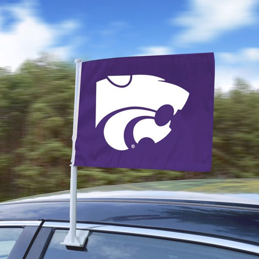 Kansas State Wildcats Logo Car Flag by Fanmats