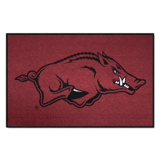 Arkansas Razorbacks Logo Starter Rug / Mat by Fanmats