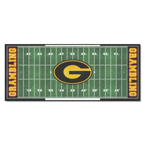Grambling State Tigers Alternate Logo Football Field Runner Mat / Rug by Fanmats
