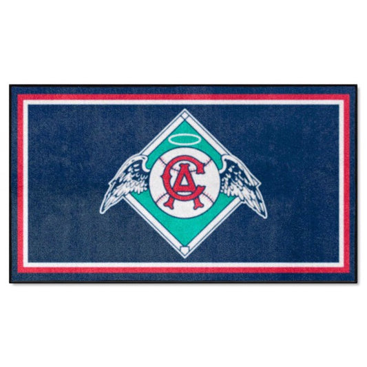 Anaheim Angels 3ft. x 5ft. Plush Area Rug - Retro Collection by Fanmats