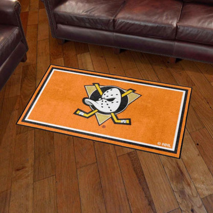 Anaheim Ducks 3ft. x 5ft. Plush Area Rug - by Fanmats