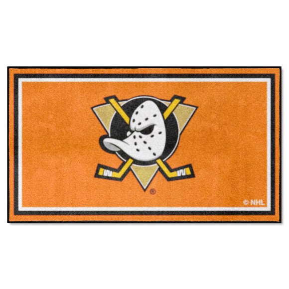 Anaheim Ducks 3ft. x 5ft. Plush Area Rug - by Fanmats