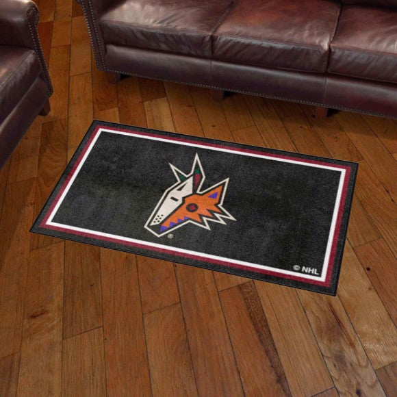 Arizona Coyotes 3ft. x 5ft. Plush Area Rug - by Fanmats